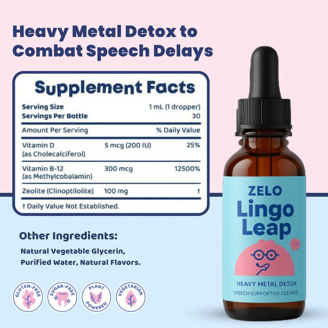 Zelo Lingoleap Schwermetall-Entgiftung für Kinder