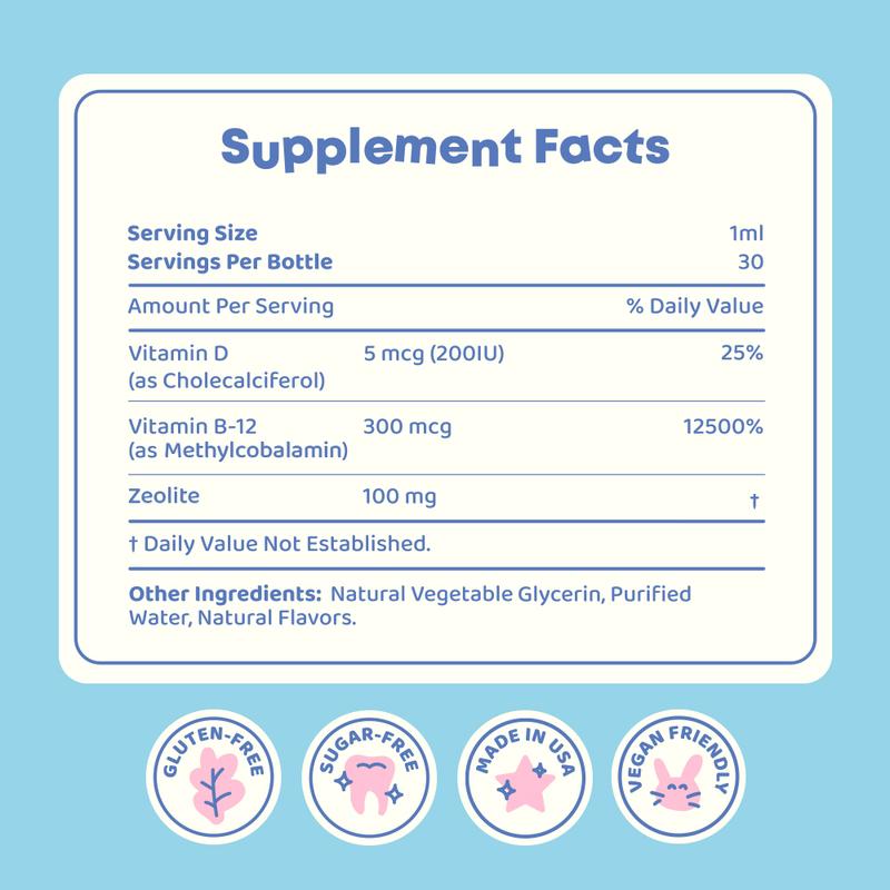 Zelo Lingoleap Zeolite Drops